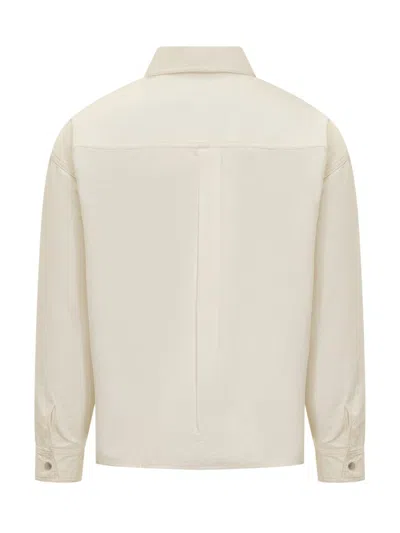Shop Isabel Marant Cotton Terry Shirt In White