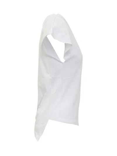 Shop Isabel Marant Sebani-gd T-shirt In White