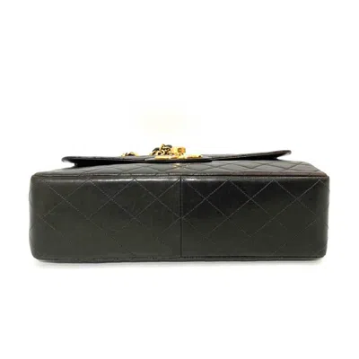 Pre-owned Chanel Matelassé Black Leather Shopper Bag ()