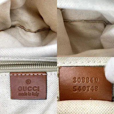 Shop Gucci Navy Synthetic Shopper Bag ()