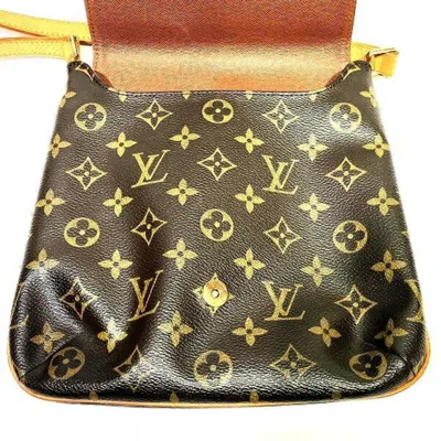 Pre-owned Louis Vuitton Musette Brown Canvas Shopper Bag ()