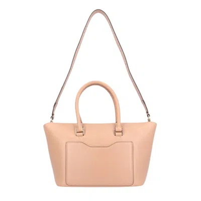 Shop Valentino Garavani Rockstud Pink Leather Shopper Bag ()
