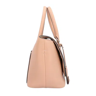Shop Valentino Garavani Rockstud Pink Leather Shopper Bag ()