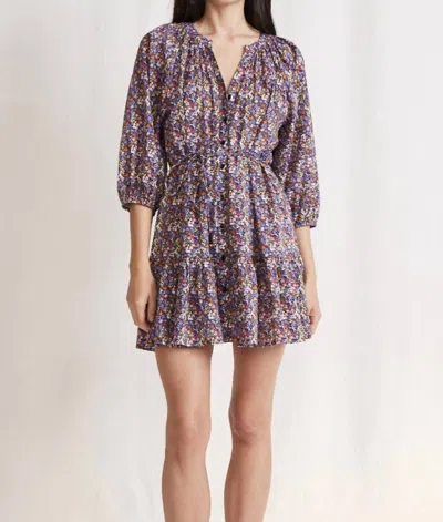 Apiece Apart Mini Mitte Dress In Bettina Floral Multi In Multi
