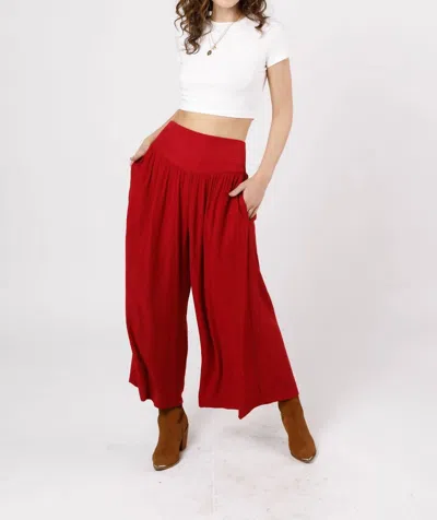 Shop Band Of The Free Reis Pants In Red