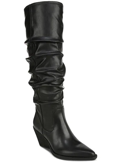 Zodiac Riau Womens Faux Leather Wide Calf Knee-high Boots In Multi