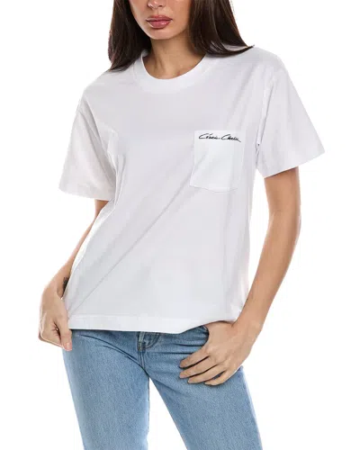 Shop Cedric Charlier T-shirt In White