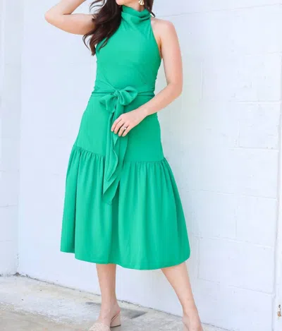 Shop Amanda Uprichard Bowden Dress In Green