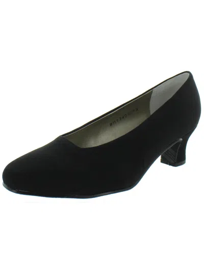 Shop Mark Lemp Classics By Walking Cradles Vicki Womens Square Toe Comfort Dress Heels In Black
