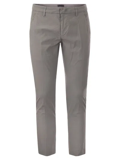 Dondup Alfredo - Slim-fit Cotton Trousers