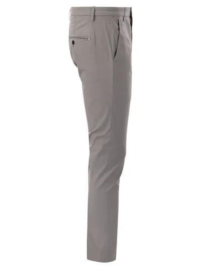 Shop Dondup Alfredo Slim Fit Cotton Trousers