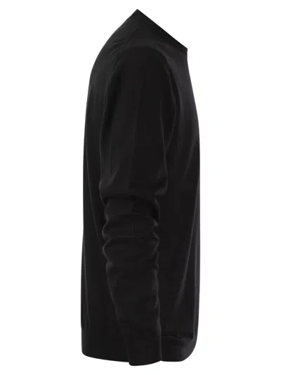 Fedeli Crew-neck Sweater In Virgin Wool