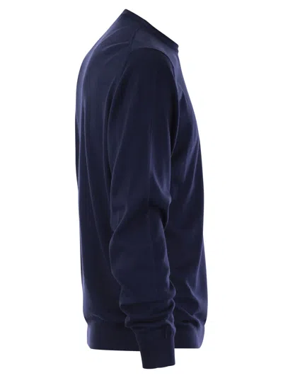Fedeli Cotton Crew Neck Sweater