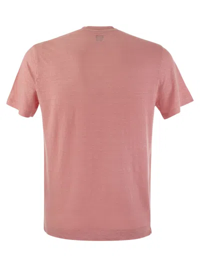 Shop Fedeli Linen Flex T Shirt