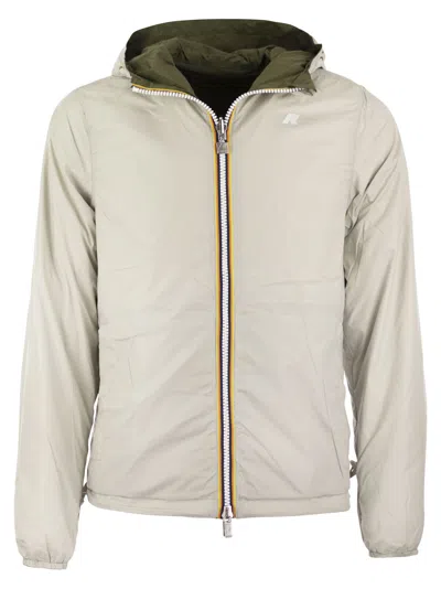 Shop K-way K Way Jake Plus Reversible Hooded Jacket