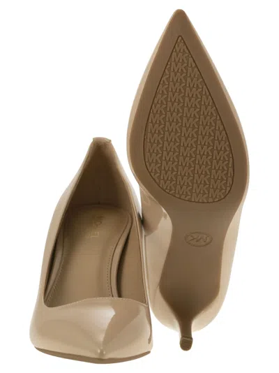 Shop Michael Kors Alina Flex Lucid Faux Leather Sandals