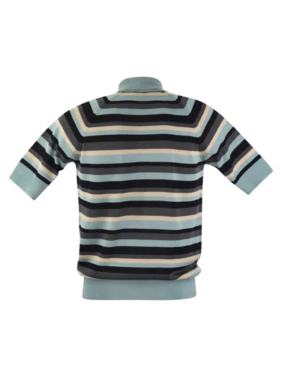 Pt Pantaloni Torino Cotton And Viscose Polo Shirt