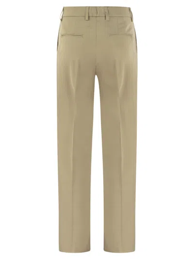 Pt Pantaloni Torino Ambra Stretch Viscose Trousers