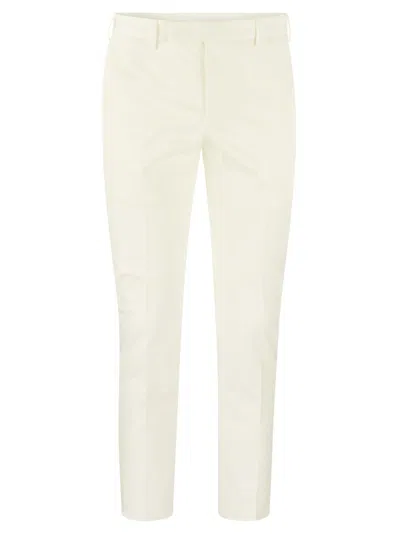 Shop Pt Pantaloni Torino Dieci Cotton Trousers