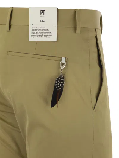 Pt Pantaloni Torino Dieci Cotton Trousers