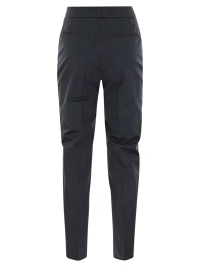 Pt Pantaloni Torino Frida Cotton And Silk Trousers With Pleat