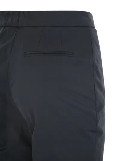 Pt Pantaloni Torino Frida Cotton And Silk Trousers With Pleat