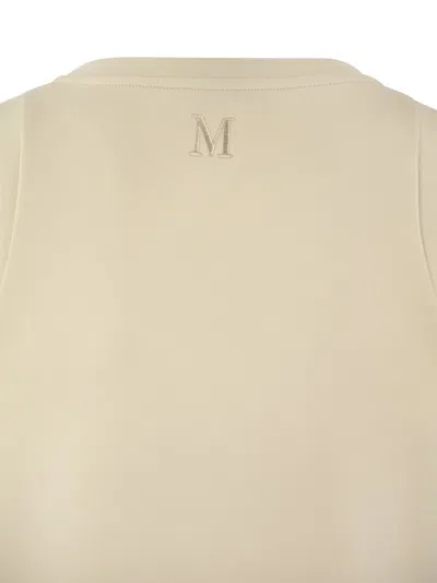 Shop 's Max Mara S Max Mara Cima Cotton Blend Jersey Top