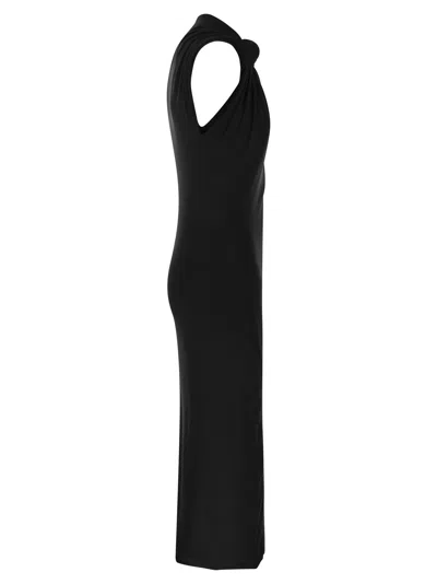 Shop Sportmax Nuble Fitted Jersey Dress