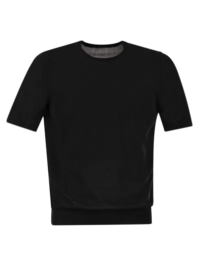 Shop Tagliatore T Shirt In Cotton Fabric