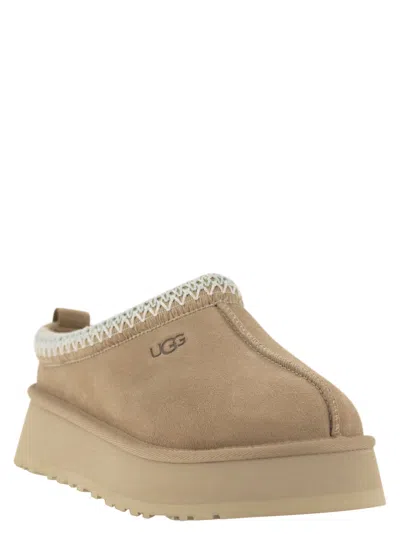 Ugg Tazz Slippers With Platform In Neutral