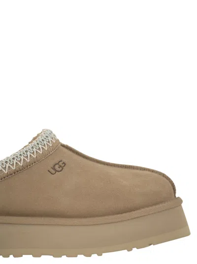 Ugg Tazz Slippers With Platform In Neutral