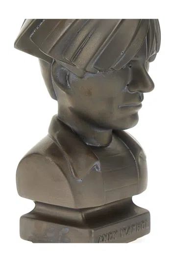 Shop Medicom Toy Andy Warhol 80s Bust 12" Ceramic Figure Decorative Accessories Gray