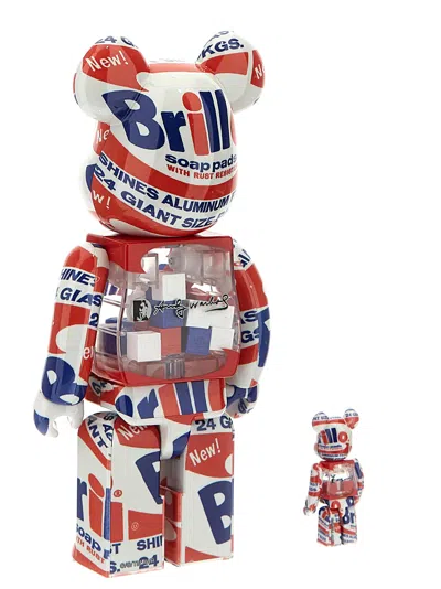 Shop Medicom Toy Be@rbrick 100% & 400% Brillo Andy Warhol Decorative Accessories Multicolor