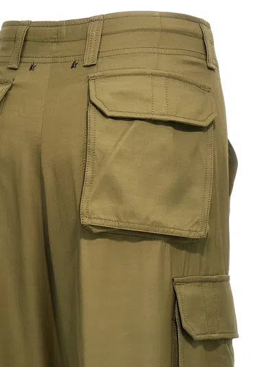 Shop Golden Goose Cargo Pants Green