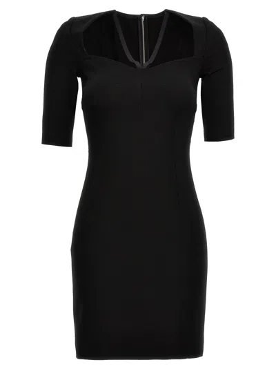 Shop Dolce & Gabbana Jersey Short Dress Dresses Black