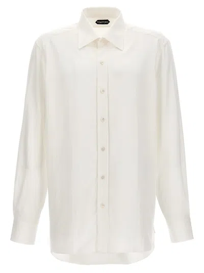 Shop Tom Ford Parachute Shirt, Blouse White