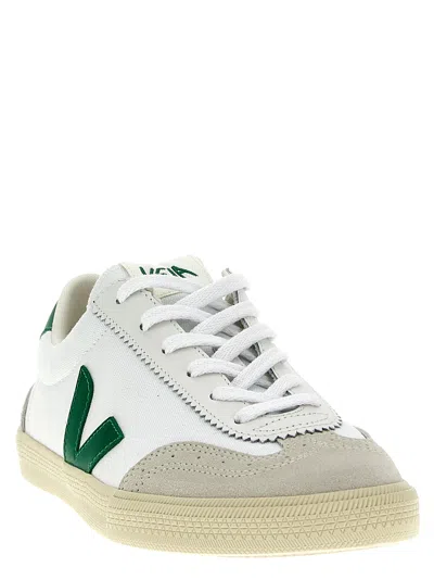 Shop Veja Volley Sneakers Green