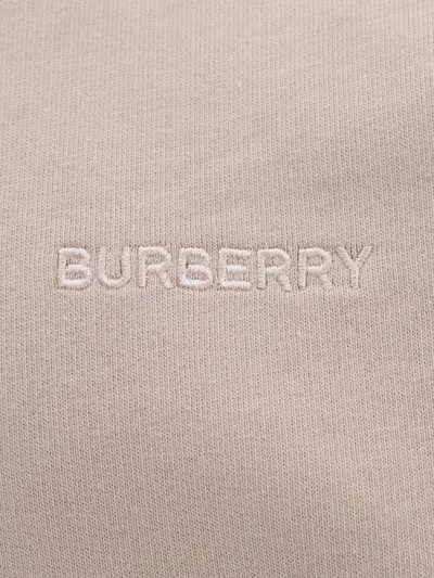Shop Burberry Man Sweatshirt Man Beige Sweatshirts In Cream