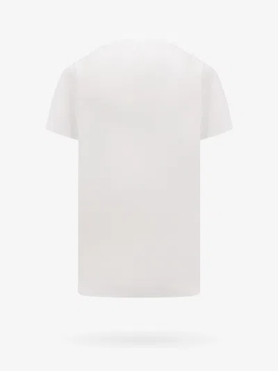 Shop Burberry Man T-shirt Man White T-shirts