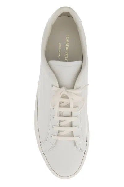 Shop Common Projects Retro Low Top Sne Men In White