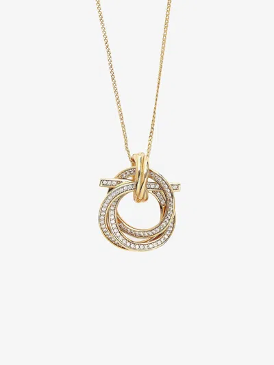 Shop Ferragamo Woman Necklace Woman Gold Necklaces
