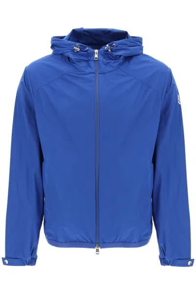 Shop Moncler "clapier Jacket With Reflect Men In Blue