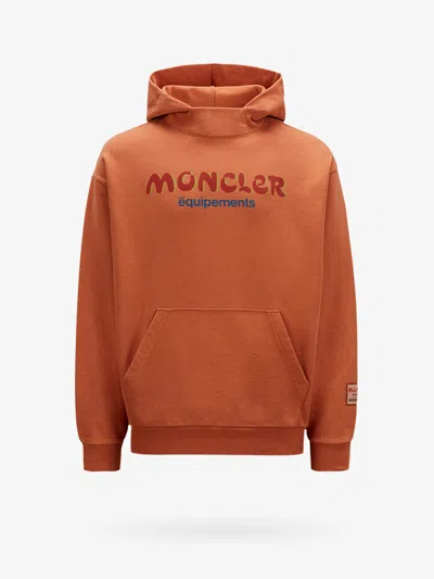Shop Moncler Genius Man Sweateshirt Man Orange Sweatshirts