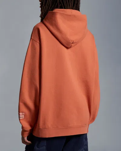 Shop Moncler Genius Man Sweateshirt Man Orange Sweatshirts