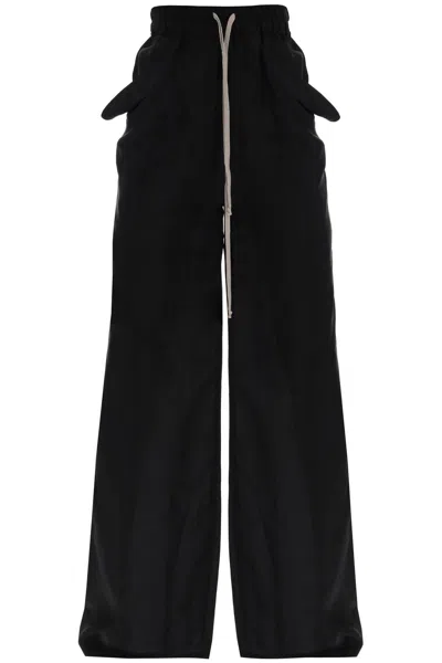 Shop Rick Owens Lido Japonette Pants Women In Black