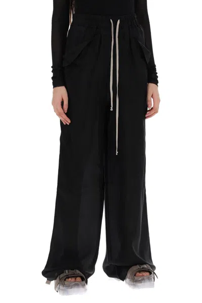 Shop Rick Owens Lido Japonette Pants Women In Black