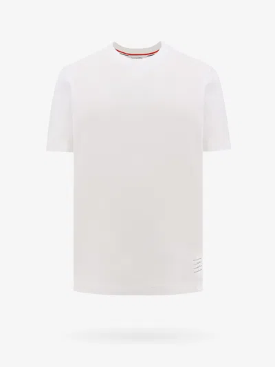 Shop Thom Browne Man T-shirt Man White T-shirts
