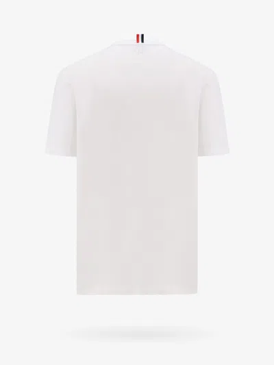 Shop Thom Browne Man T-shirt Man White T-shirts