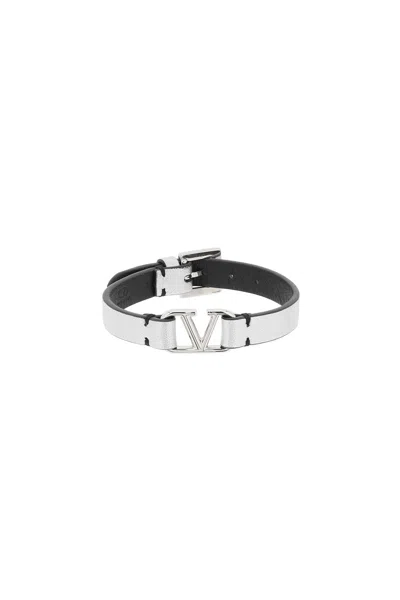 Shop Valentino Garavani Vlogo Signature Bracelet Women In Multicolor