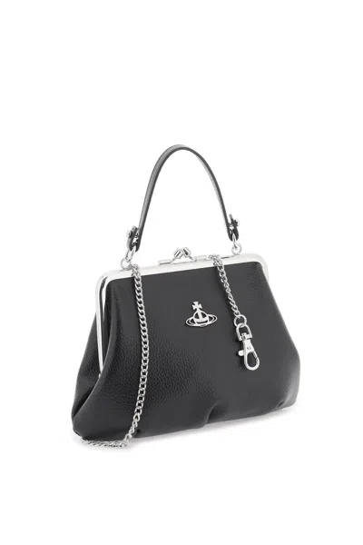 Shop Vivienne Westwood Granny Handbag Women In Black